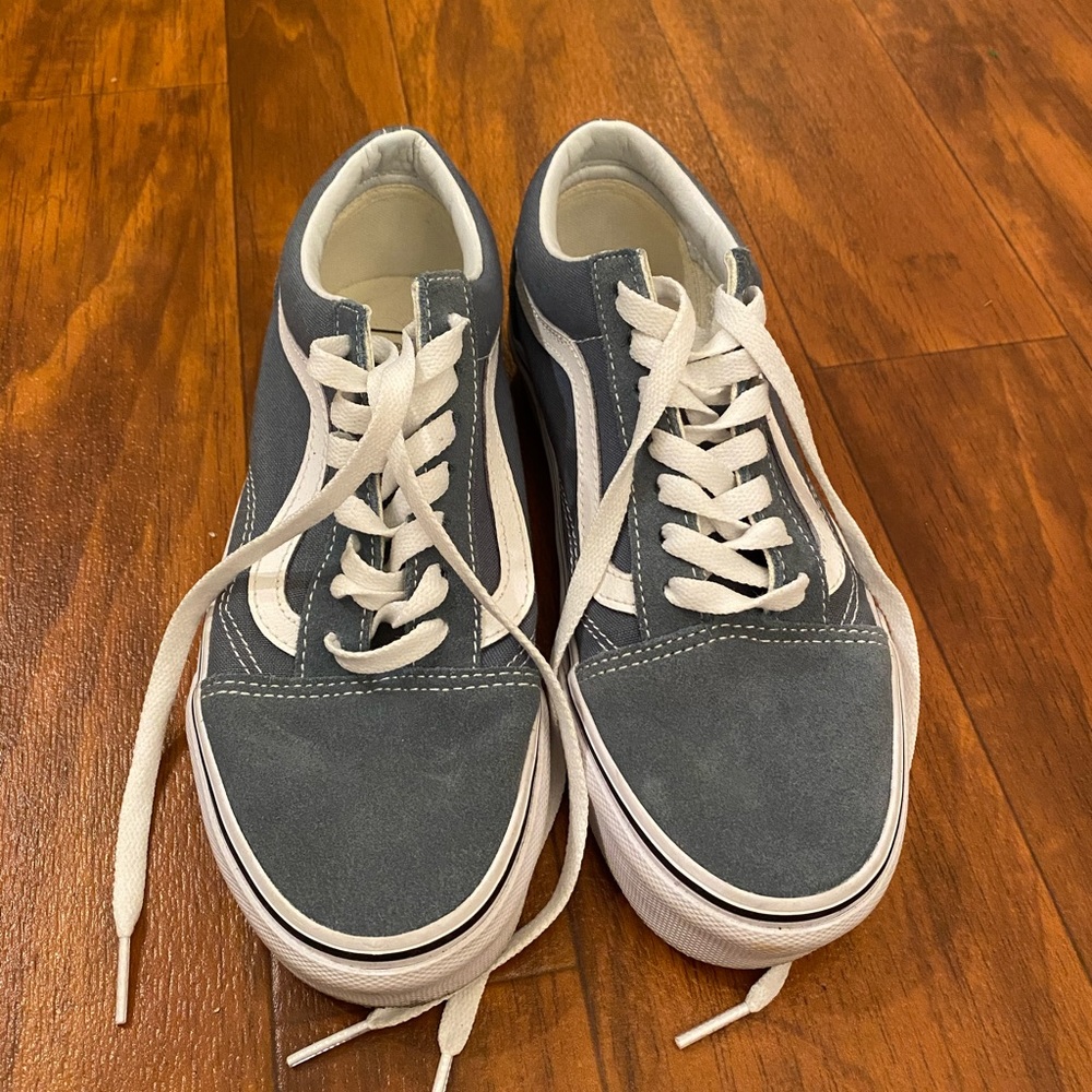 Blue Suede Old Skool Vans